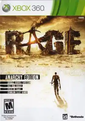 Rage (USA) box cover front